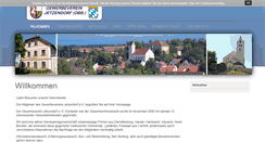 Desktop Screenshot of gewerbeverein-jetzendorf.de