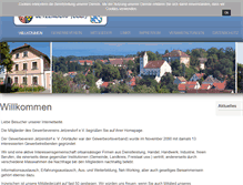 Tablet Screenshot of gewerbeverein-jetzendorf.de